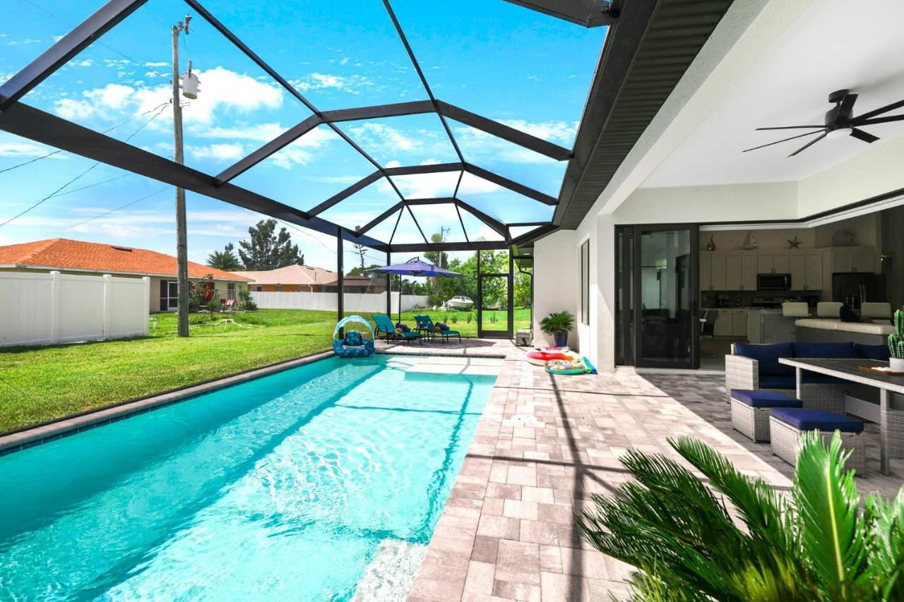 Perfect Oasis Retreat ! 2023 Luxury Built Home, Heated Pool And Games Cape Coral Zewnętrze zdjęcie