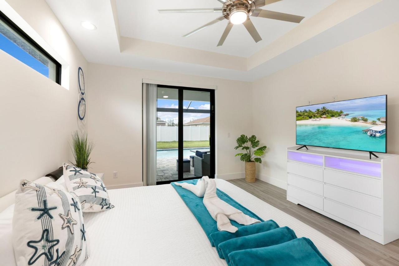 Perfect Oasis Retreat ! 2023 Luxury Built Home, Heated Pool And Games Cape Coral Zewnętrze zdjęcie