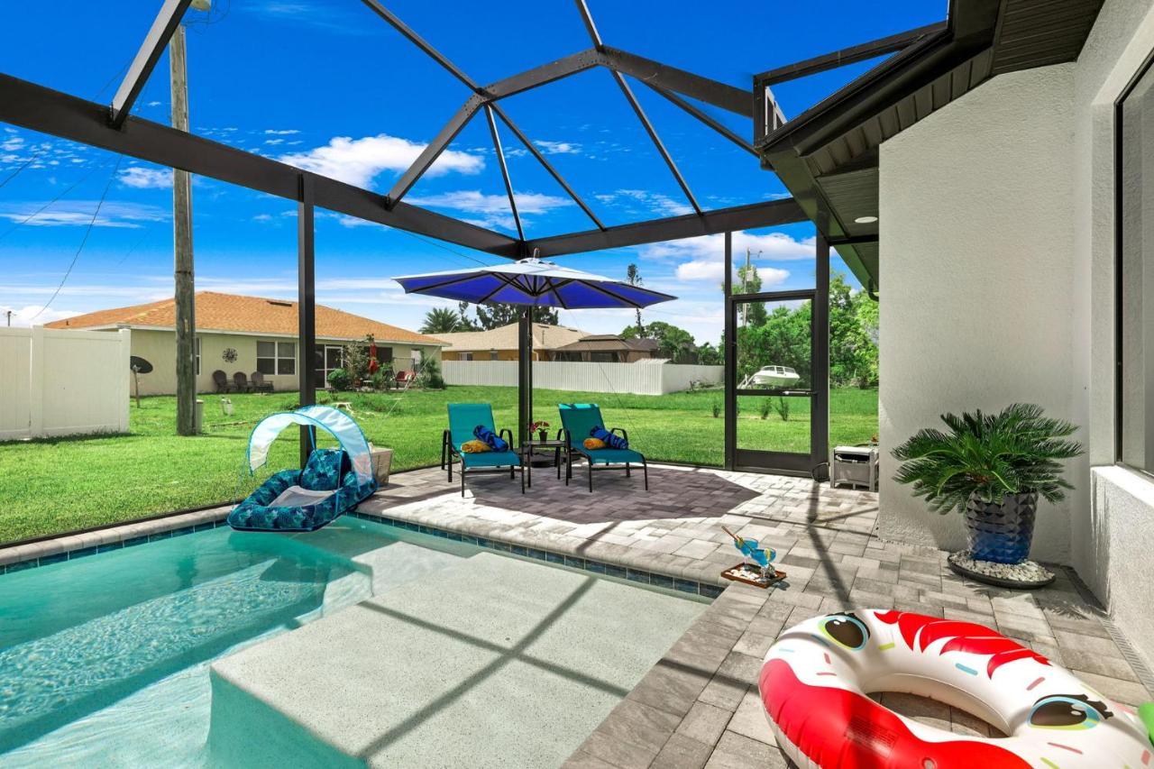 Perfect Oasis Retreat ! 2023 Luxury Built Home, Heated Pool And Games Cape Coral Zewnętrze zdjęcie